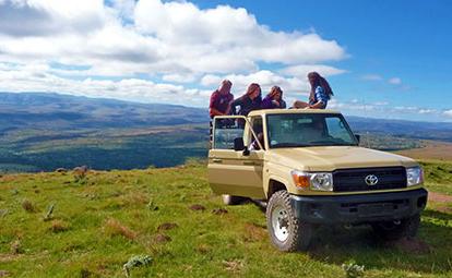 Student's mountain ride